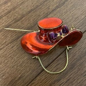 Red hat society broach